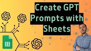 Create a PROMPT GENERATOR in Google Sheets for ChatGPT & AI Tools! 🤖