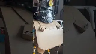 Cardboard, T-51 power armor build! Out now