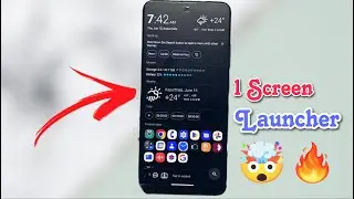 This 1 Screen Launcher for Android is Awesome 🤯 - ft. AIO Launcher