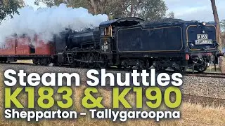 K Class Steam Locomotives - Shepparton to Tallygaroopna