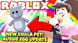 *WOW!* BRAND NEW LEGENDARY KOALA PET in Adopt Me! NEW Adopt Me Aussie Egg Update (Roblox)
