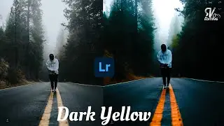 Dark Yellow  Preset - Lightroom Editing Tutorial - Free Download DNG & XMP - RVEDITING #PhotoEditing