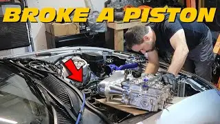 The Engine Damage on the Supra