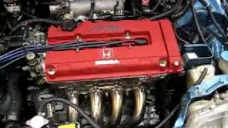 CRX B20 VTEC All Motor 12:1 Startup fully built =(