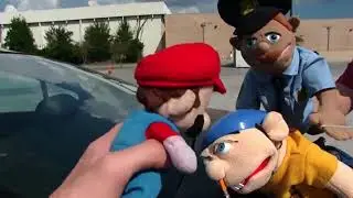 Jeffy gets pulled over