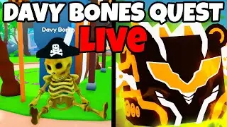 Completing The DAVY BONES QUESTS in Roblox Pet Catchers