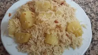 ALOO CHAWAL - Zahida Cooking