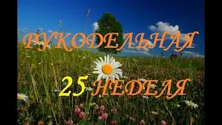 Рукодельно-вышивально-огородная 25 неделя (июль) 2021г /Вышивка/Огород/Лес