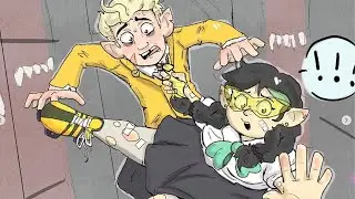 Hallway Meet cute base off | Lumity The Owl House Comic Dub