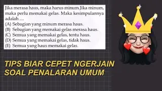 BAHAS SOAL LOGIKA UTBK 2021 | penalaran #3