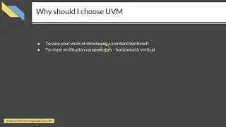 Course : UVM in Systemverilog 1: L2.1 : Introduction to UVM
