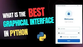 What is the best library to create graphical interfaces in Python?
