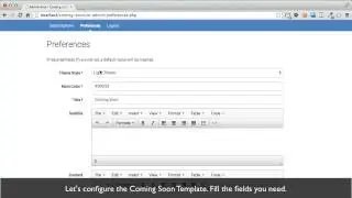 Coming Soon Template | Themeforest