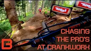 Trying To Chase DH Pro's At Crankworx // Ben Cathro