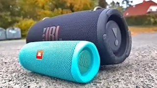 JBL XTREME 3 vs. FLIP 5 BASS TEST (100% VOLUME)