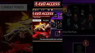 E BADGE 🔥Evo Access Confirm Date Free Fire