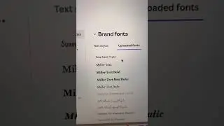 Upload a new font to Canva 👉 Canva font tutorial uploading Sunny Summer font to Canva 