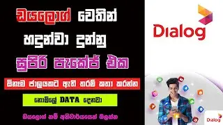 Dialog new Unlimited Sms And Call Package Rs. 30 day  -Dialog