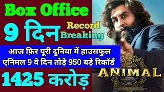 Animal Box Office Collection | Animal 8th Day Collection, Animal 9th Day Collection, Ranbir Kapoor