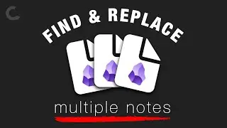 Find and Replace in MULTIPLE notes at once (Global Search and Replace how-to)
