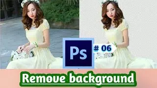 How to remove background in Photoshop CS6 in just 2 minutes | Photoshop Tutorials