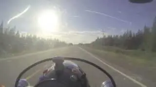 The Cabot Trail, by Ural, in less than an hour...