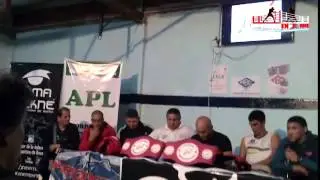 Liga Metropolitana de Boxeo '14 - Presentación