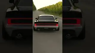Return of the Plymouth Roadrunner Restomod Digital Render 
