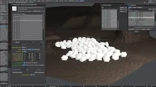 LightWave plugin - OD Tools - Object Placer Stack 