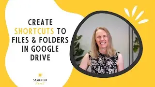 How to create shortcuts to files & folders in Google Drive