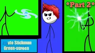 Naruto Stickman Green-screens | Part 2 | #naruto #chromakey  #revivestickman