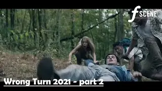 Wrong Turn 2021 Movie Chain scene - Part 2