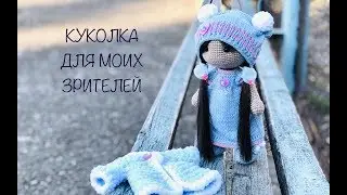 МК..КУКОЛКА ЛОРА ..ДЛЯ МОИХ ЗРИТЕЛЕЙ ..СОБИРАЕМ КУКЛУ..НИТЯНОЕ КРЕПЛЕНИЕ ..ПРИШИВАЕМ ГОЛОВУ..РЕСНИЦЫ