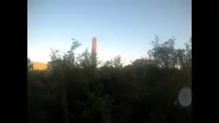 Тест GoPro Hero 3 с балкона, time lapse 30s