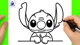 Cum Sa Il Desenezi Pe STITCH | Usor Pas cu Pas Tutorial pentru Incepatori