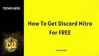 How To Get Discord Nitro For FREE Today!