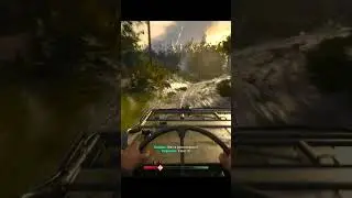 Crazy car driving during World War II