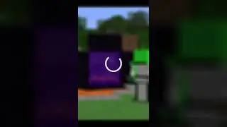 BIG BRAIN TIME: entering the nether portal in survival be like: 🤯🤣 #minecraft #shorts