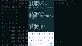 multiple pattern in c++ || pattern in programming #shorts #programming #pattern #viral #subscribe