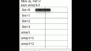 Assembly Tutorial Memory Lec23