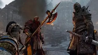 For Honor 榮耀戰魂 中文劇情 騎士 1-4 寒冬中的瓦肯海姆 仲裁者