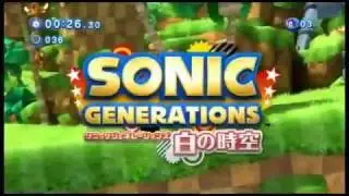 Sonic Generations - Japanese Trailer [PS3 / XBOX360 / 3DS]