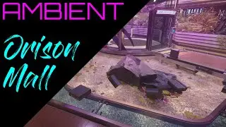 Star Citizen Ambient - Orison Mall (but the koi fish are discarded medical gowns)