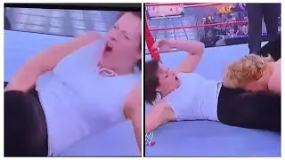 without bra | Bitten her in the pussy while wrestling | boom