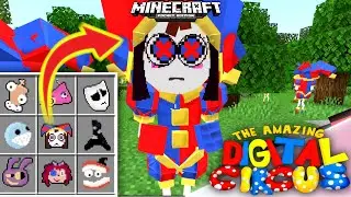 The Amazing Digital Circus Addon/Mod Showcase for Minecraft PE/BE MCPE/MCBE 1.20