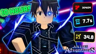 I SPENT 10 HOURS EVOLVING THIS NEW UNIT | IS IT WORTH IT TO EVOLVE KIRITO? Anime Adventures