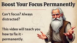 How to Boost Your Focus Permanently || Graded Reader || Improve Your English Skills ✅