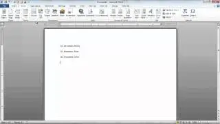How to Convert Text into Table in Microsoft Word 2010