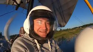 Вы летали на гидродельтапараплане?!