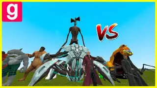 ALL TREVOR HENDERSON CREATURES RANDOM BATTLES PART 7 - Garry's Mod Sandbox